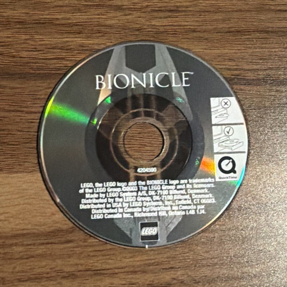 Lego 2003 Bionicle PC Mini CD-ROM - Game only 4204589